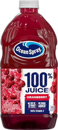 Ocean Spray® 100% Juice Cranberry Juice Blend, 64 Ounce Bottle
