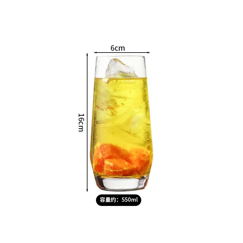 Amazon.com | Ecqizer 鸡尾酒杯莫吉托mojito杯酒吧长饮杯柯林杯