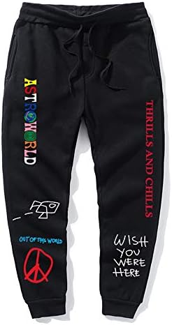 XXW Singer Rap Travis Scott ASTROWORLD Signature Sweatshirts Trousers