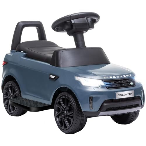 AIYAPLAY Land Rover Coche eléctrico para niños 2 en 1 6V Coche para niños con Modo Deslizante, música, claxon, vehículo eléctrico, Coche Deslizante, vehículo Deslizante con Faros, 3 km/h, para niños