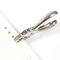 Einlochstanzer, kleiner Loch, 6 mm, Stanzer ein Loch, kleiner einzelner Locher für Bastelarbeiten, Papier, Papierstanze, Scrapbooking, Kartenanhänger