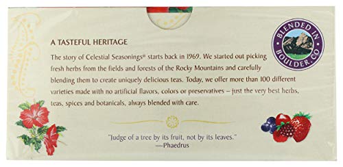 Celestial Seasonings Wild Berry Zinger Tea Bags - 20 ct