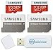 Produktbild Samsung 128 GB Evo Plus MicroSD Card (2 Stück EVO+ Bundle) Class 10 SDXC Speicherkarte mit Adapter (MB-MC128G) mit (1) Everything But Stromboli (TM) Micro & SD Kartenleser