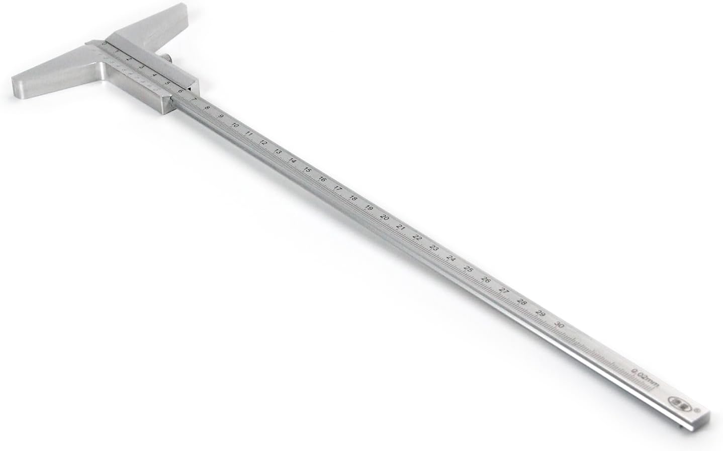 Utoolmart 0-300mm Depth Vernier Caliper Micrometer Gauge Measuring Tool 0.02mm Resolution 1 Pcs
