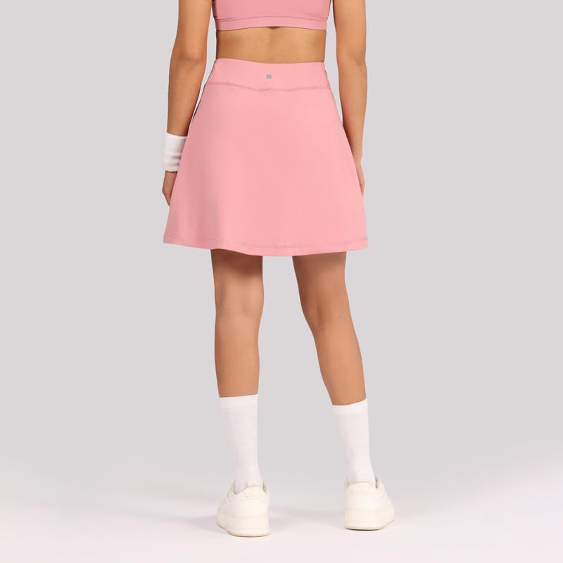 Image of BlissClub Ultimate Skorts | in-Built Shorts | Side Pocket | Side Slit at Hem | Invisible Back Pocket | CloudSoft TM Fabric