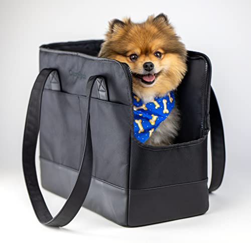 Pet Carrier For Small Dogs Cats And Puppy From Oskar&Friends | Sturdy Dog Tote Bag | Vegan Dog Purse | Cat Carrier Purse | Dog Carriers For Small Dogs | Everyday Pet Tote For Pets Under 15Lbs #TOP12