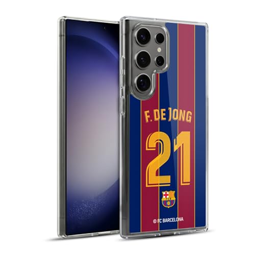 Funda Samsung S23 Ultra FC Barcelona de Jong Carcasa Silicona Antirrayones para Evitar Desgaste