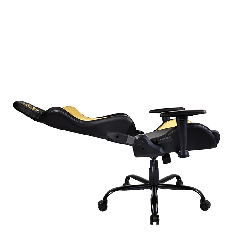 SUBSONIC - Sedia da Gaming Il Signore degli Anelli - Sedia da Ufficio Ergonomica con Imbottitura ad alta Densità, Schienale Reclinabile e Braccioli Regolabili in 2 Direzioni - Altezza Regolabile