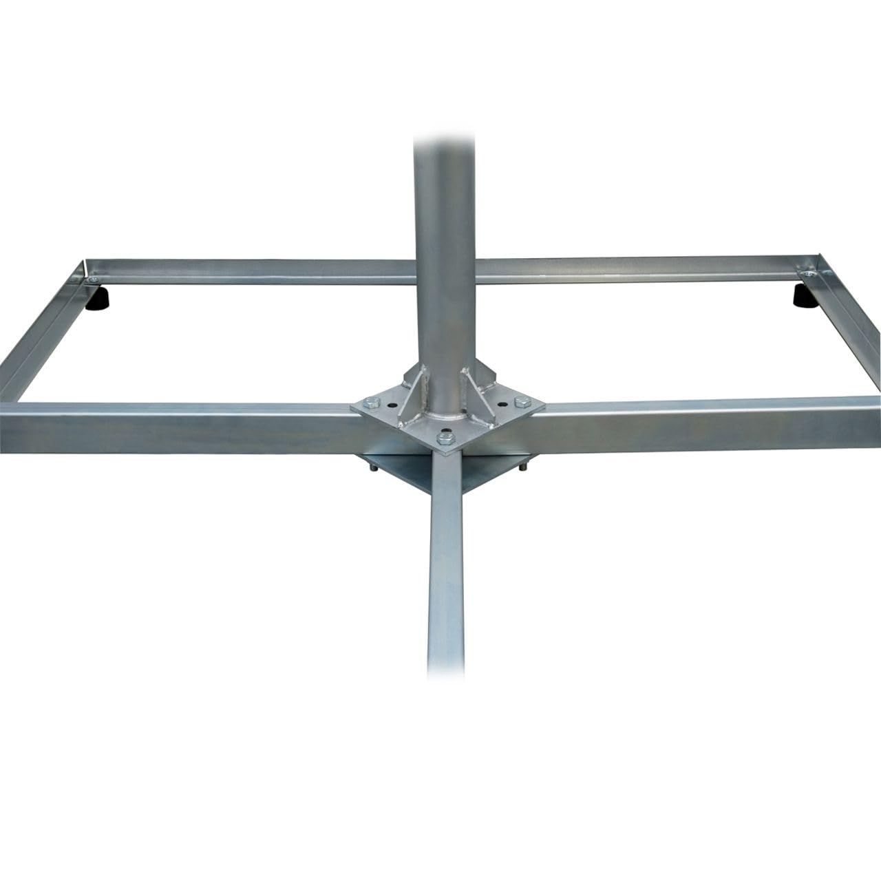 Support de toit plat / support de balcon professionnel 4 x 50 x 50 cm en