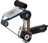 CS Unitec | 38810U | KING-BOA™ Round Tubing Sander. 6-Speed Wrap-Around Pipe Sanding and Finishing Machine for Metal Handrails, Railing, and Tubing. - Made in Germany