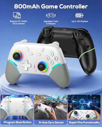 Image of FYOUNG Switch 2 Accessories with Pro Style Controller,Bundle for Nintendo 2