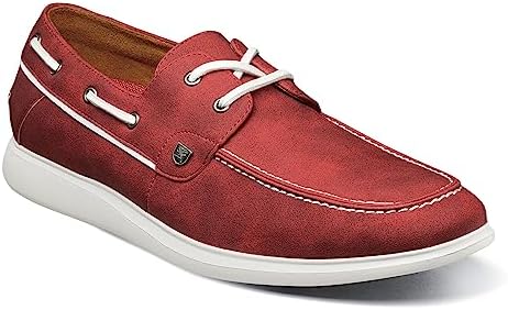 STACY ADAMS Men's, Reid Boat Shoe RED Bean 14 M | Image 3