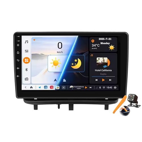 Autoradio GPS Navigation Android 15 pour Corsa D 2007 Multimédia Écran Carplay 9 pouces