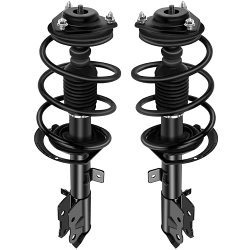 SCITOO Shock Struts Replacement Complete Assembly Front Pair Fit for 2007-2012 for Dodge Caliber,2007-2016 for Jeep Compass,2007-2016 for Jeep Patriot Quick-Strut Complete Strut Assembly