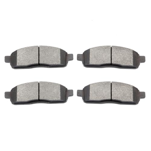 Front Semi-Metallic Brake Pad Set ACZCR Brake Pads w/Hardware:D1083-7915