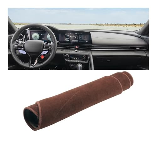 Tapis anti-dérapants couverture tableau bord voiture Hyundai Elantra CN7 2021-2023 LHD