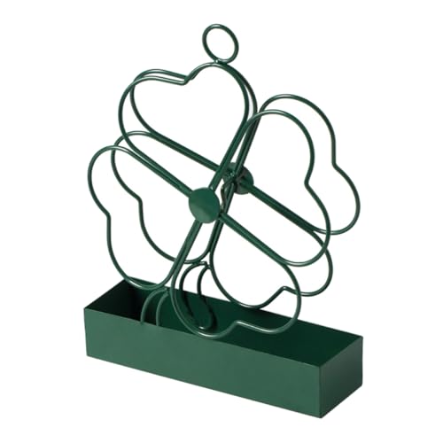 HEALEEP 1Pieza Estante de Hierro para Incienso de Decoración de Color Verde para Hogar y Jardín para Dormitorios