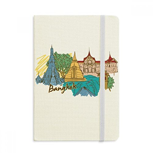 Journal A5 Bangkok Thaïlande idéal pour raconter vos carnets de voyage et souvenirs