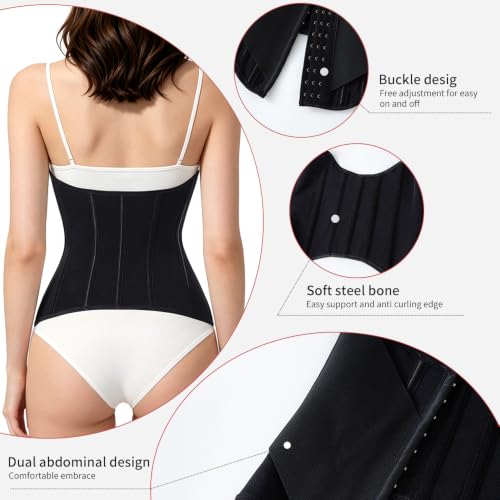 Image of Waist Trainer for Women Corset Shapewear Workout Waist Cincher