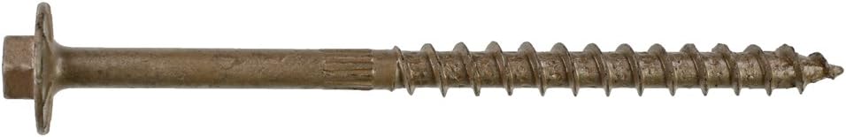 Simpson Strong-Tie SDWH19600DB-RC12 6" Structural Wood Screw-Exterior 12ct