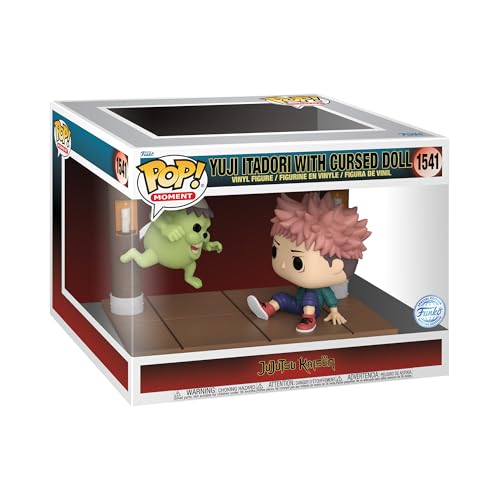 Funko POP! Moment: Jujutsu Kaisen - Itadori & Cursed Doll - Vinyl-Sammelfigur - Geschenkidee - Offizielle Handelswaren - Spielzeug Für Kinder und Erwa