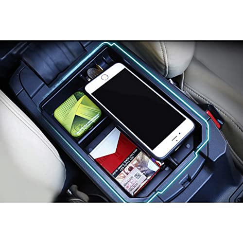 JSCARLIFE Car Center Console Organizer Tray Compatible with Toyota RAV4 2013-2018 Interior Accessories Armrest Console Insert Box ABS Secondary Storage by JSCARLIFE - Image 3