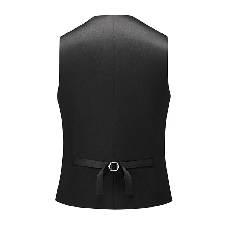 Men Wedding Textured Suit Banquet Party Dress 3 Piece Set Single Breasted Blazer+Vest+Pants Pnnrk S 5