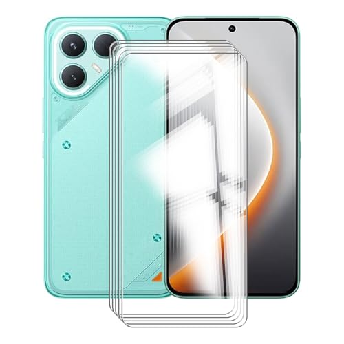 AQGGIIXY Pack of 5 Screen Protectors for Tecno Pova 7 Pro (6