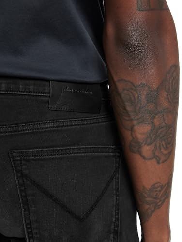 John Varvatos Men's Skinny Fit Jean in Dark Wash4