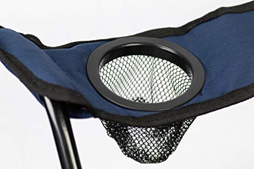 Logo Brands Ncaa Auburn Tigers Unisex Adult Quad Chair With Single Cup Holder, Blue, One Size #TOP3