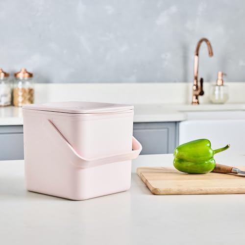 Kitchen Compost Bin 3.5L Dusty Pink
