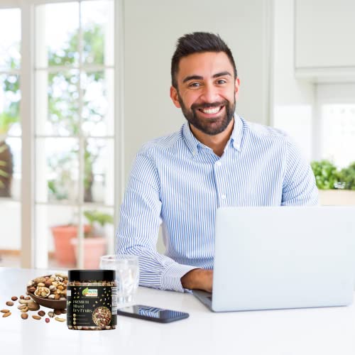 Image of Nutri Desire Mix Dry Fruits Mix Dry Fruits and Nuts 500 gm Pack of 2 of 250 gm [Almonds, Pistachios, Cashew, Kishmish, Apricot, Black Raisins] Healthy Dry Fruits & Nuts [Jar Pack]