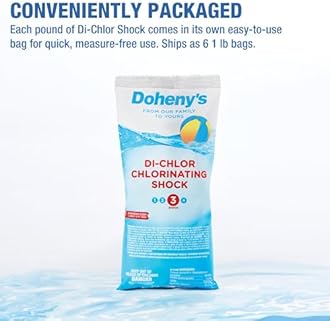 Doheny's Di-Chlor Shock - 6-1 lb. Bags
