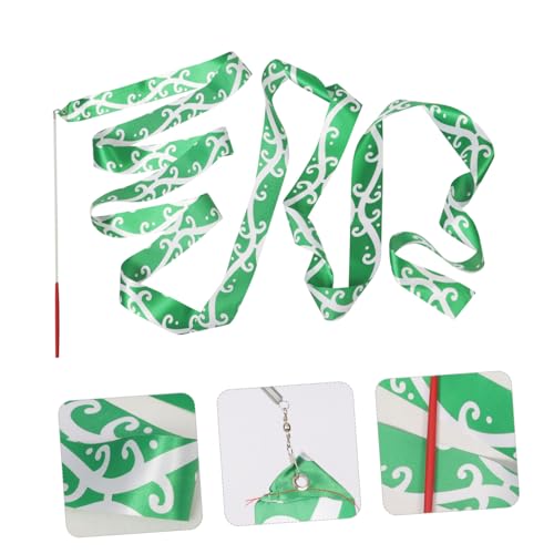 KOMBIUDA Fitas de ginástica rítmica serpentinas de dança rítmica fita de louvor Fita de dança Fita p