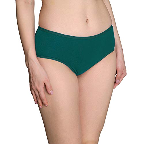 Image of INNERSY Womens Underwear Cotton Hipster Panties Regular & Plus Size 6-Pack