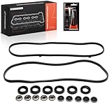 A-Premium Engine Valve Cover Gasket Set Compatible with Honda Odyssey 2005-2007, Pilot 2006-2008, V6 3.5L