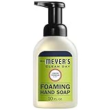 Foaming Hand Soap, Lemon Verbena 10 Oz by Mrs Meyers (Pack of 2)
