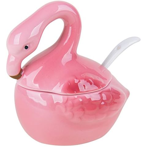 Sucrier flamant rose Excelsa Cover