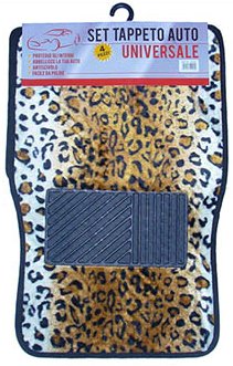 Tappeti auto universali set 4 pezzi 2 anteriori 2