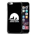 Produktbild Hülle Für Apple iPhone 6 Karikatur Afrikanische Tiere Hakuna Matata Design Transparent Ultra Dünn Klar Hart Schutz Handyhülle Case