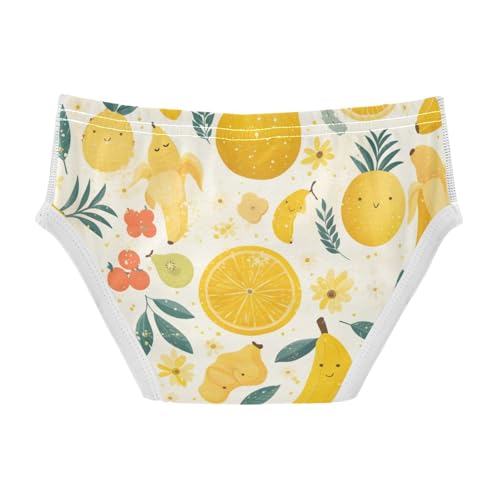 KLL Cute Fruits Bananas Apples Pears Scandinavian Styloddler Boys Cotton Underwear Breathable Undies2