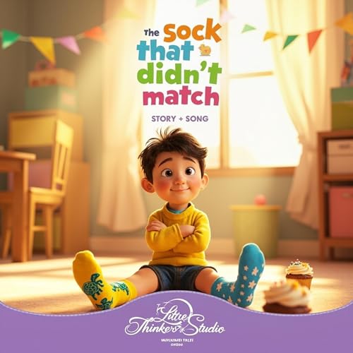 🧦 Best Confidence Story! | The Sock That Didn&rsquo;t Match (Being Yourself for Kids 3-8) copertina