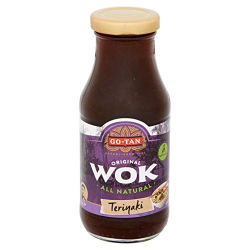 Salsa teriyaki | Go-Tan | Original Wok All Natural Teriyaki 240ml | Peso total 240 gramos
