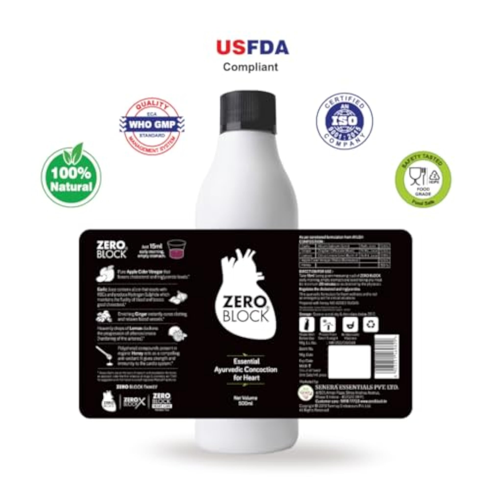 SENERA Zero Block Ayurvedic Syrup