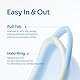 Halo Menstrual Disc Pod - One-Handed Insertion - Pull Tab for Easy Removal - Reusable Medical-Grade Silicone - Menstrual Cup, Disc, Tampon, Pad Alternative - 12 Hours Protection, Equals 10 Tampons