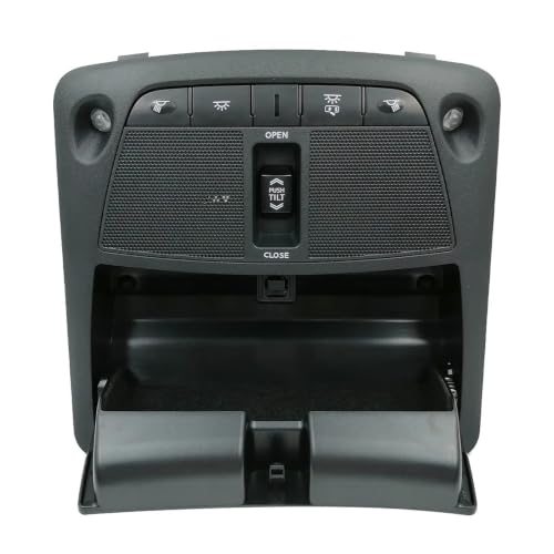 Lámpara de lectura Nissan X-trail con interruptor de consola de techo solar