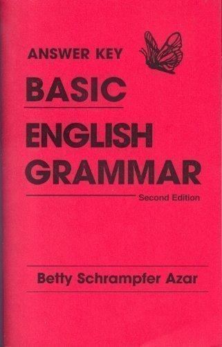 Amazon.com: Basic Engligh Grammar : Answer Key Combined: 9780135181195 ...