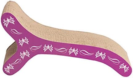 Catit Butterfly Design Patterned Scratching Board with Catnip, Chaise
