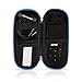 AGPTEK Carrying Case, EVA Zipper Carrying Hard Case Cover for Digital Voice Recorders, MP3 Players, Storage Holder for 3D Printing Pen, USB Cable, Earphones, Memory Cards, U Disk, Blue