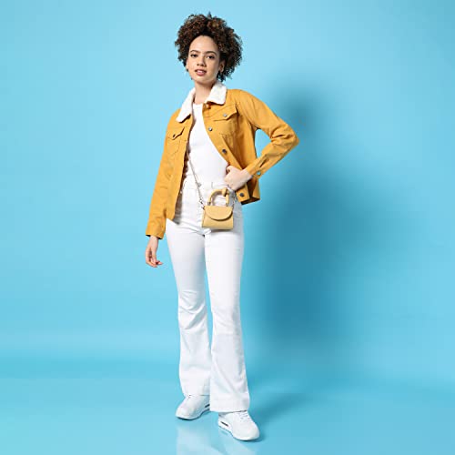 Image of Women's Cotton Jacket Relaxed Fit For Casual Wear | Full Sleeve | Stylish Wear Cotton Jacket Crafted With Comfort Fit And High Performance For Everyday Wear